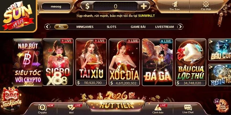 Tài xỉu Sunwin dựa trên kết quả tổng điểm của ba viên xúc xắc sau mỗi lần lắc