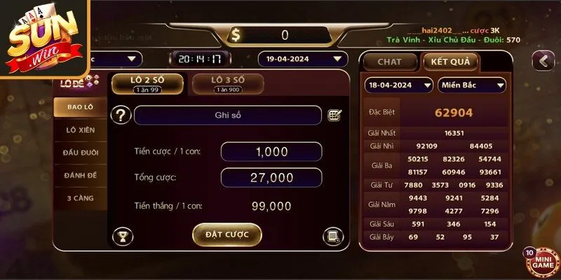 Dự đoán điện toán mang lại một cảm giác chơi hoàn toàn khác lạ